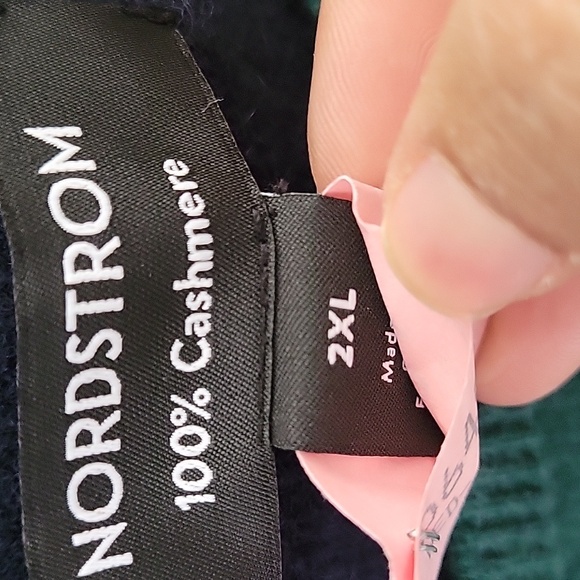 NORDSTROM 100% Cashmere Sweater Sz XXL - Picture 4 of 4